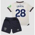 West Ham United Tomas Soucek #28 Bortedraktsett Barn 2025-26 Korte ermer (+ Korte bukser)